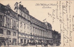 England London The Waldorf Hotel 1909