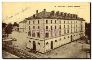 Postcard Old Quarter of Saint Cloud Infantry Army