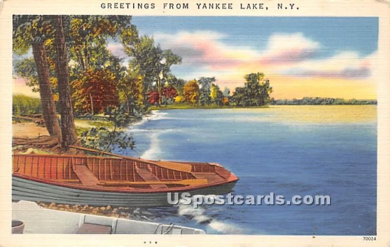 Greetings from - Yankee Lake, New York