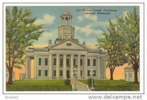 Old Warren County Courthouse, Vicksburg, Mississippi, 1930-40s