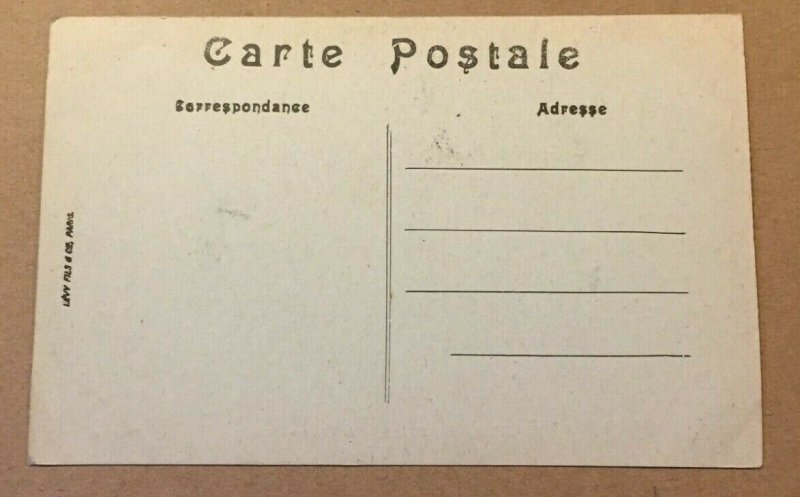 VINTAGE UNUSED POSTCARD THE CASTLE, URIAGE-LES-BAINS, FRANCE