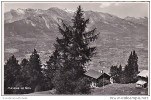 Switzerland Mayens de Sion Panorama Photo