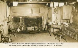 NH - Cheshire County. Old Baker Home Kitchen    *RPPC