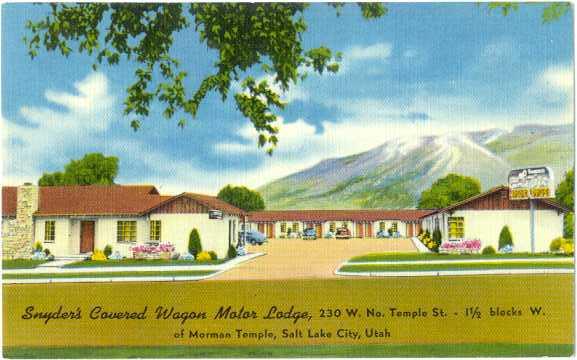 Linen of Snyder's Covered Wagon Motor Lodge Salt Lake City