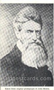 John Brown, Outlaw, Warrior, Soldier of Freedom Unused 