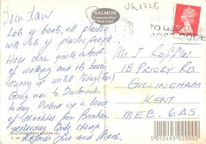 uk1726 salcombe devon ship real photo uk