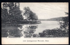 Massachusetts WORCESTER Lake Quinsigamond Pub Denholn & Mc. Kay Co. - Und/B