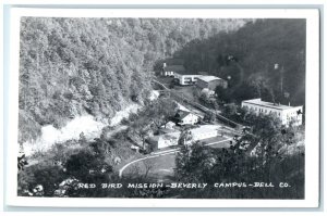 c1950's Red Bird Mission Beverly Campus Bell Co. Beverly KY RPPC Photo Postcard