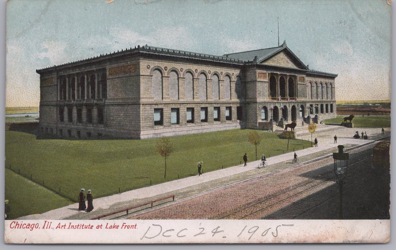 Chicago, Ill., Art Institute at the Lake Front - 1905