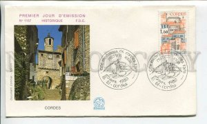 448702 France 1980 year FDC Cordes