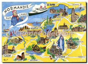 Modern Postcard Normandy Auge