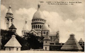 CPA Paris 18e Le Sacré Coeur et le Réservoir des Eaux (284692)