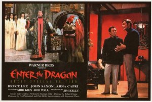 Bruce Lee Enter The Dragon Special Edition Film Postcard