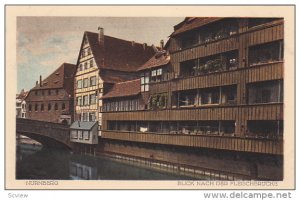 NURNBERG, Bavaria, Germany; Blick Nach Der Fleischbrucke, 10-20s