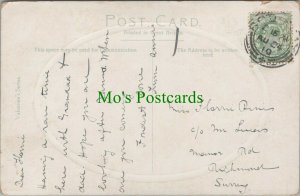 Genealogy Postcard - Pi?I? / Lucas - Manor Road, Richmond, Surrey  RF7850