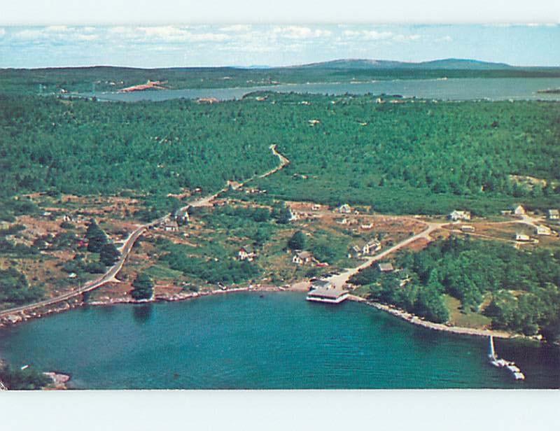 Pre-1980 LOBSTER POOL Little Deer Isle By Belfast Rockland & Bar Harbor ME B8658