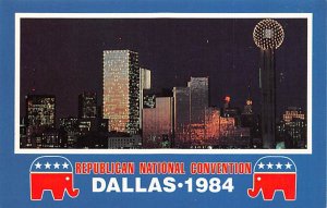 Republican national convention Dallas 1984 Political Unused 