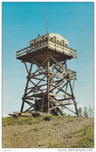 Bull Lookout Tower , British Columbia Forest Service , WILLIAMS LAKE , B.C. ,...