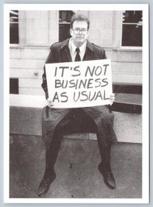 1996 Bank of Montreal Advertising Postcard, It's Not Business As Usual