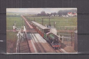 GREAT BRITAIN, ROMNEY, HYTHE & DYMCHURCH RAILWAY, c1930 ppc., unused.