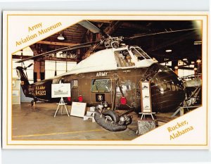 Postcard Presidential Helicopter Army One, Army Aviation Museum, Alabama