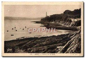 Brest - Entree de la Rade - Old Postcard