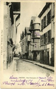 CPA TROYES - Rue Champeaux (71880)