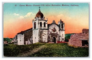 Carmel Mission Monterey California CA UNP Unused DB Postcard O14