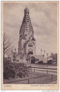 LEIPZIG, Saxony, Germany, 1900-1910s; Russische Gedachtniskirche