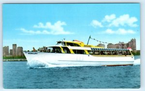 CHICAGO, Illinois IL ~ Advertising MERCURY SIGHTSEEING BOATS c1950s Postcard