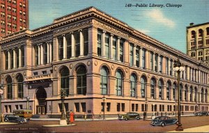 Illinois Chicago Public Library Curteich