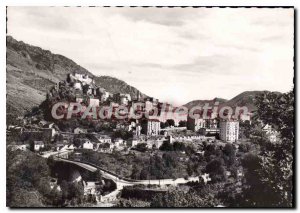 Modern Postcard Corsica Corte Ile De Beaute Vue Generale