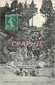 Postcard Old Rennes Grand Cascade Jardin des Plantes