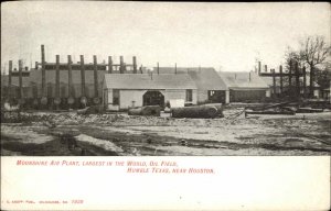 Humble Texas TX Near Houston Moonshine Air Plant c1905 Postcard