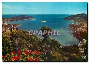 Modern Postcard The French Riviera French Riviera The Bay of Villefranche sur...