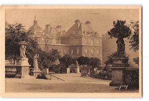 Paris France Postcard 1915-1930 The Palace of the Luxembourg