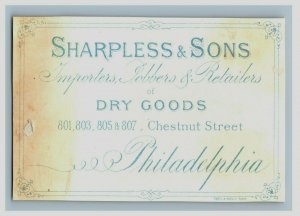 1880s Sharpless & Sons Dry Goods Anthropomorphic Monkey Elephant Lot Of 6 P212 