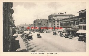 AZ, Globe, Arizona, Street Scene, Business Area, Stores, Albertype