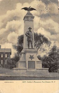 Soldier's Monument Port Chester, New York, USA Statues / Monuments 1909 light...