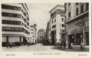 RP: CASABLANCA, Morocco, Africa, 1930s; Rue Chenier