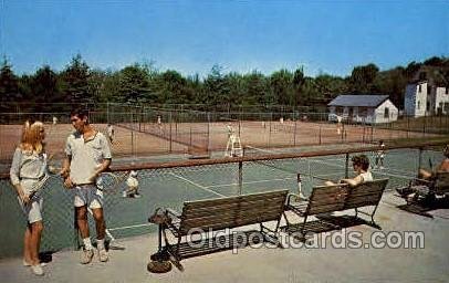 The Concord Hotel, Kiamesha Lake, Monticello N.Y., USA Tennis Unused 