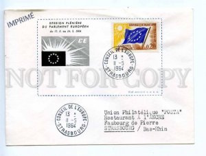 417949 FRANCE Council of Europe 1964 year Strasbourg European Parliament COVER