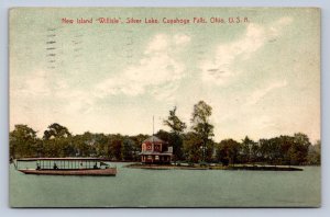 J97/ Silver Lake Amusement Park Ohio Postcard c1910 Island Willisle   23