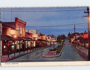 Postcard Folsom, California