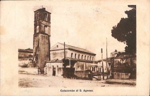 ab3240 - VINTAGE POSTCARD - Rome City - Catacombs of St. Agnes-