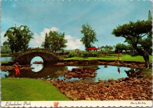 Liliuokalani Park Hilo Hawaii Postcard PC375