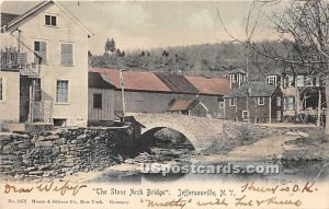 Stone Arch Bridge - Jeffersonville, New York NY  