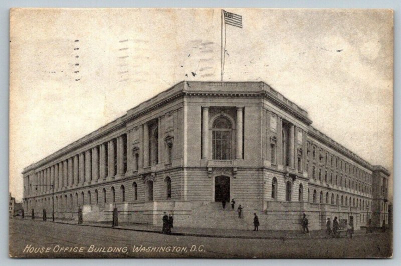 1910  House Office Building   Washington DC  Postcard