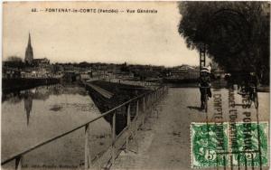 CPA FONTENAY-le-COMTE Vue générale (394040)