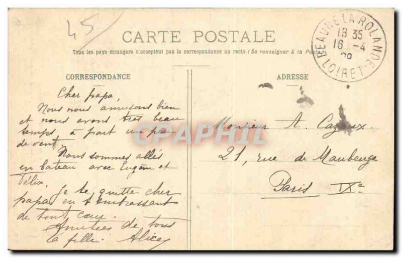 Chateau de Bellegarde - Old Postcard